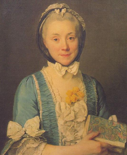  Joseph-Siffred  Duplessis Madame Lenoir, Mother of Alexandre Lenoir Germany oil painting art